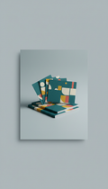 Vibrant Promotional Flyer on Satin Stock