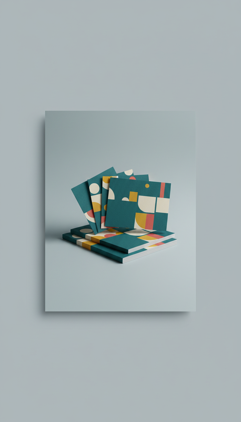 Vibrant Promotional Flyer on Satin Stock