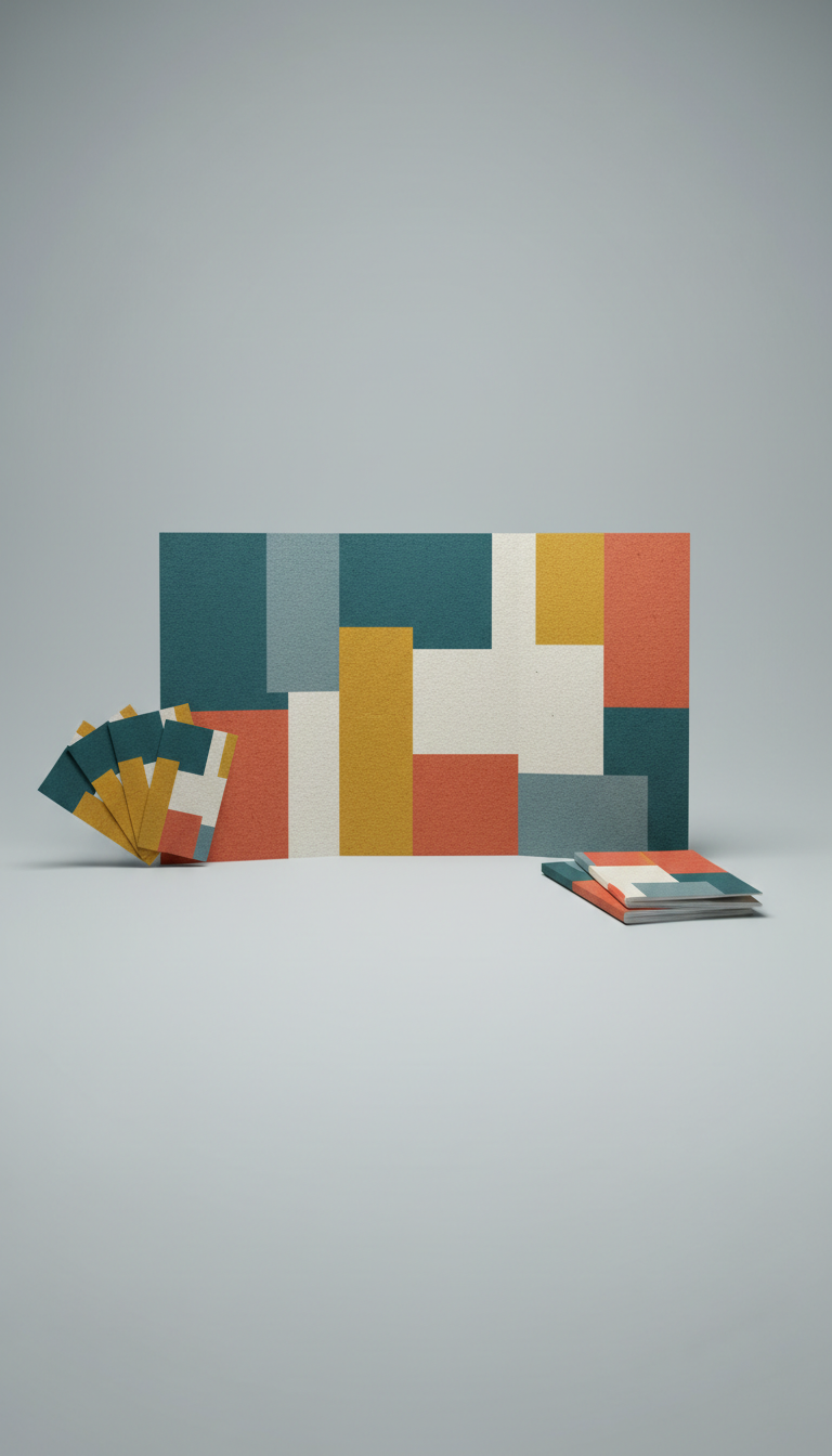 Custom Trifold Brochure with Gloss Finish