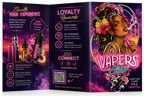 Custom Trifold Brochure with Gloss Finish