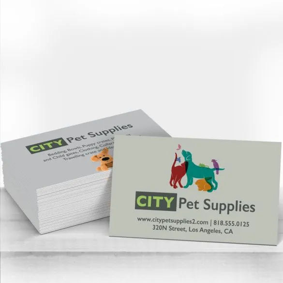 Full Color Business Cards Printed on both sides  14PT